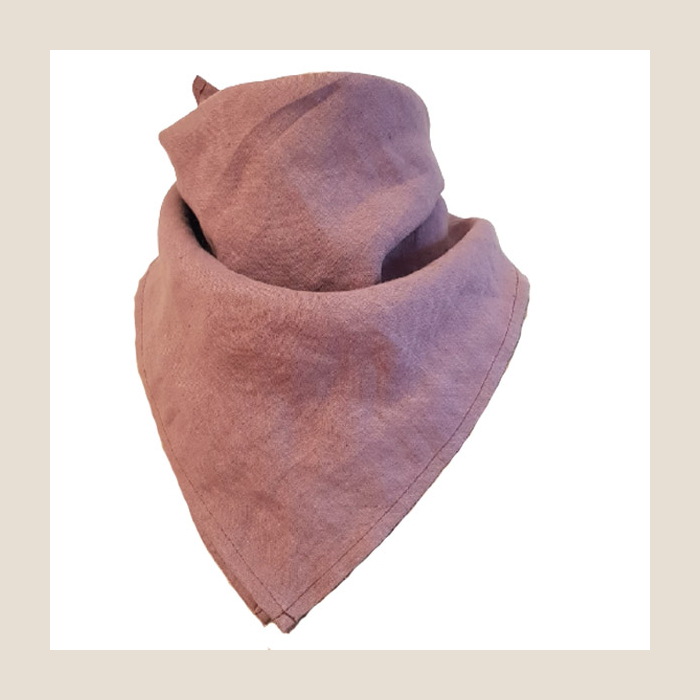 lniana bandana, linen bandanas.